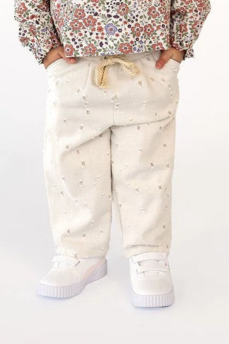 Denim Mädchenhose mit Rissen | Slim Fit & Elastischer Bund | Colors Store