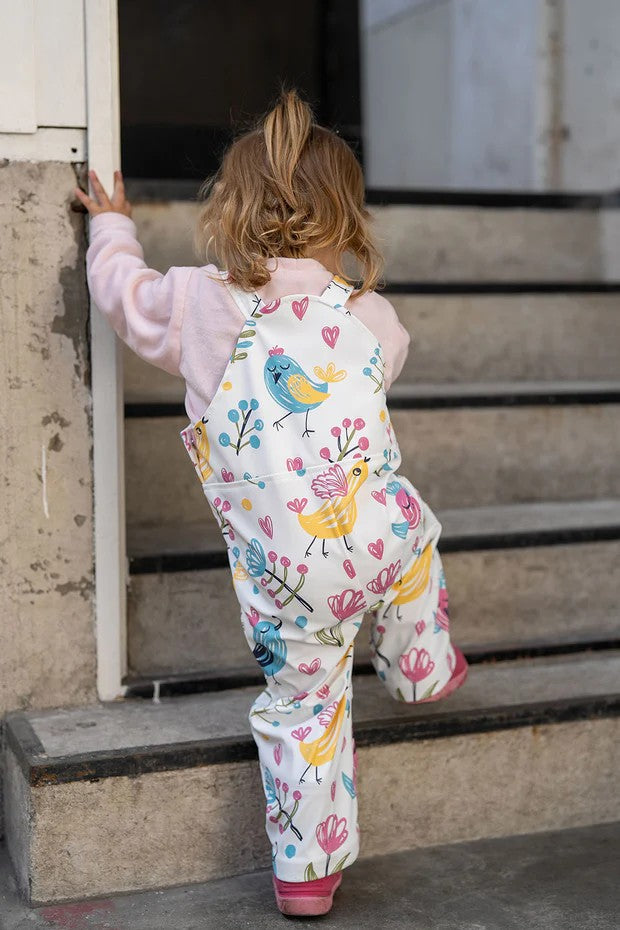 Playsuit aqua protect digitale vogels