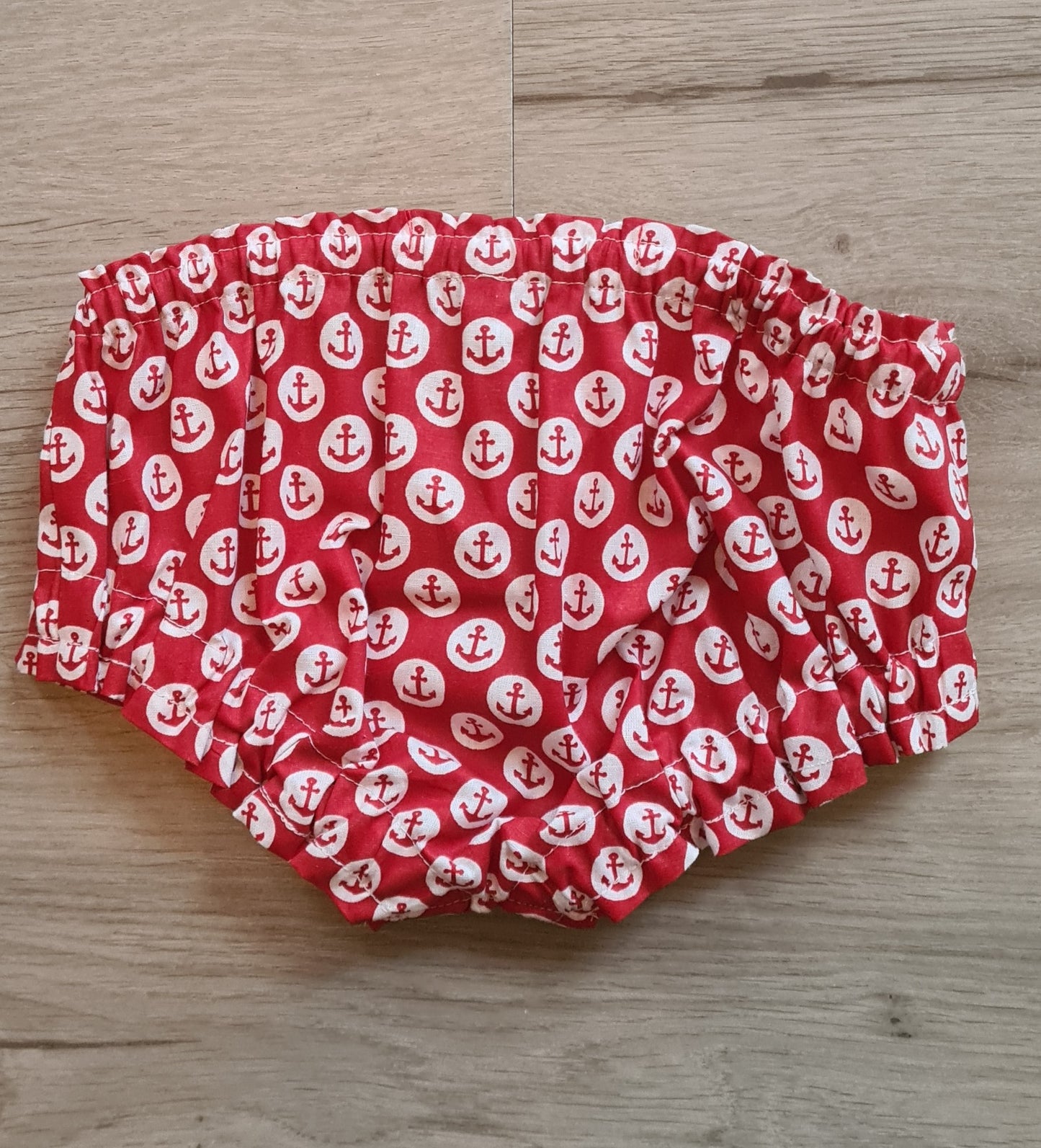 Girls' Bikini with Anchor Print — Red | Summer Swimwear