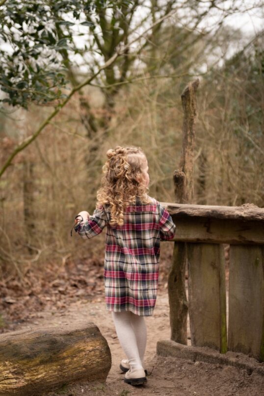 Karo Kleid Sophie