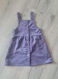 Pinafore Dress Rib Girls