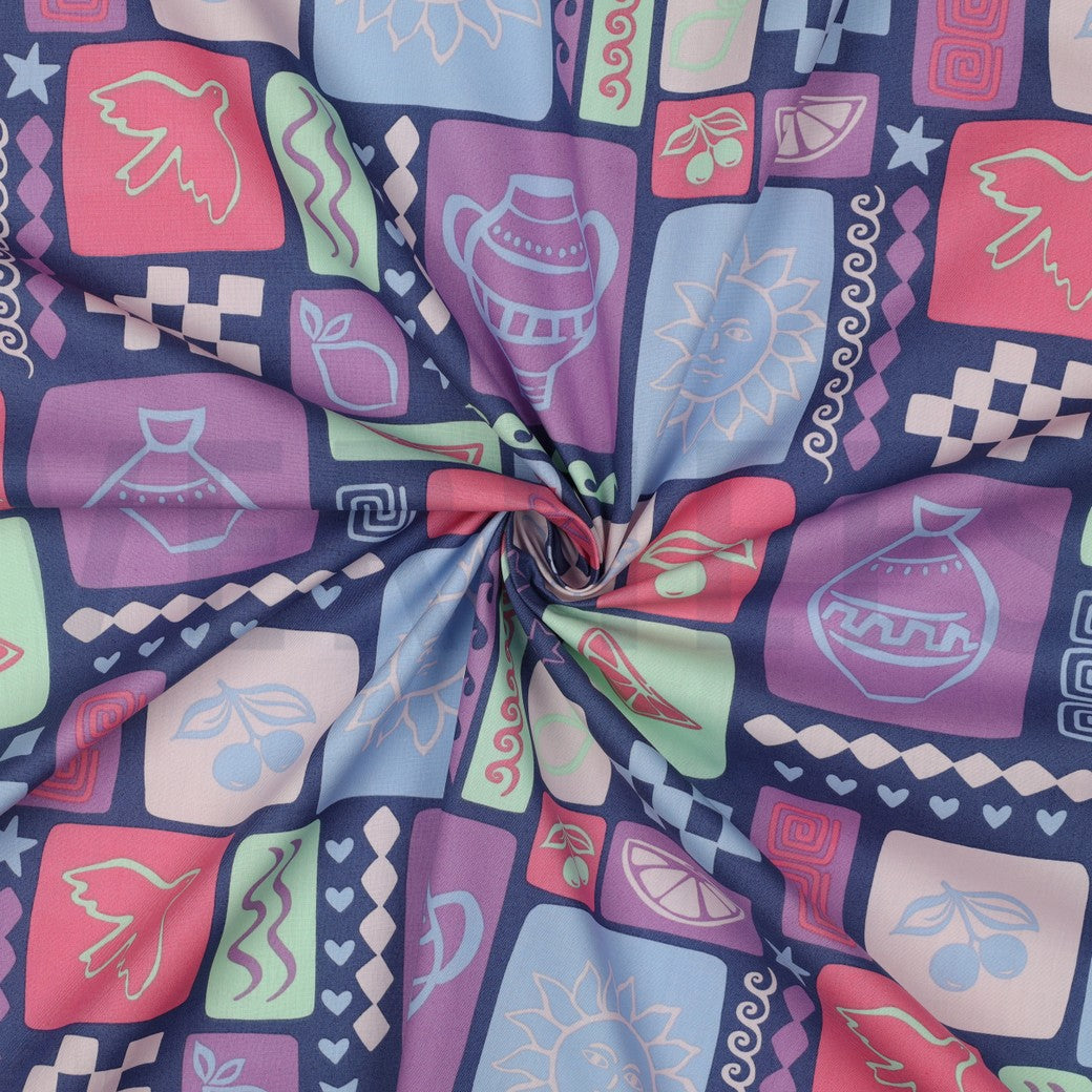 Top Lune patchwork