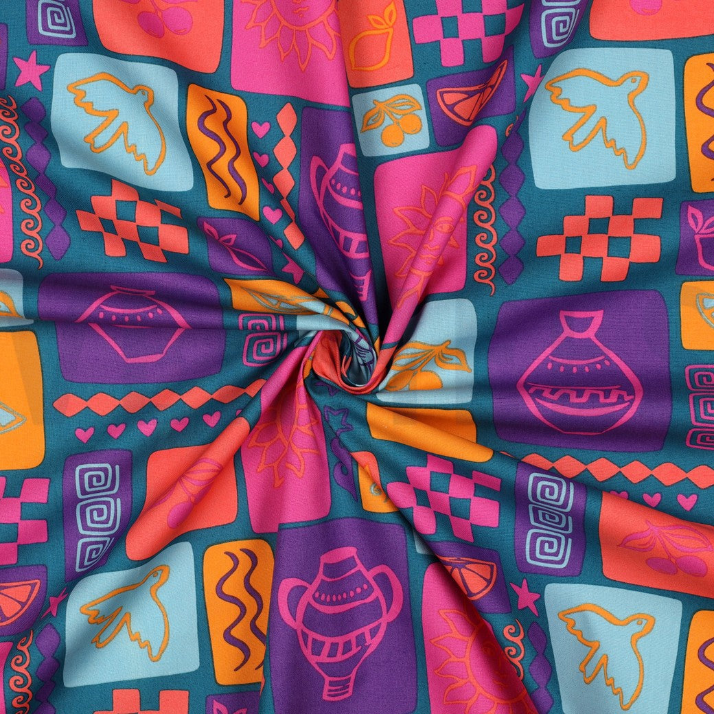 Top Lune patchwork