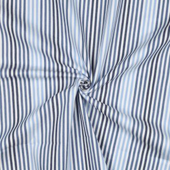 Noor – Striped Denim Skirt Girls | Blue | Sizes 86–164