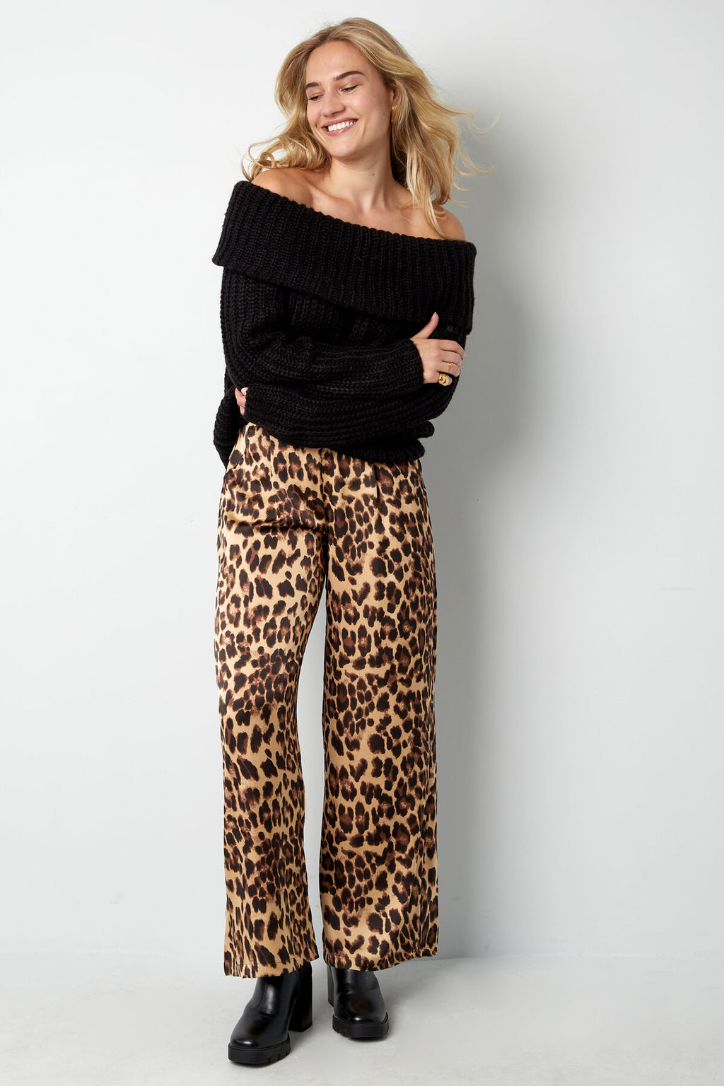 Gimme Recycled Polyester Blend Knit Sweater