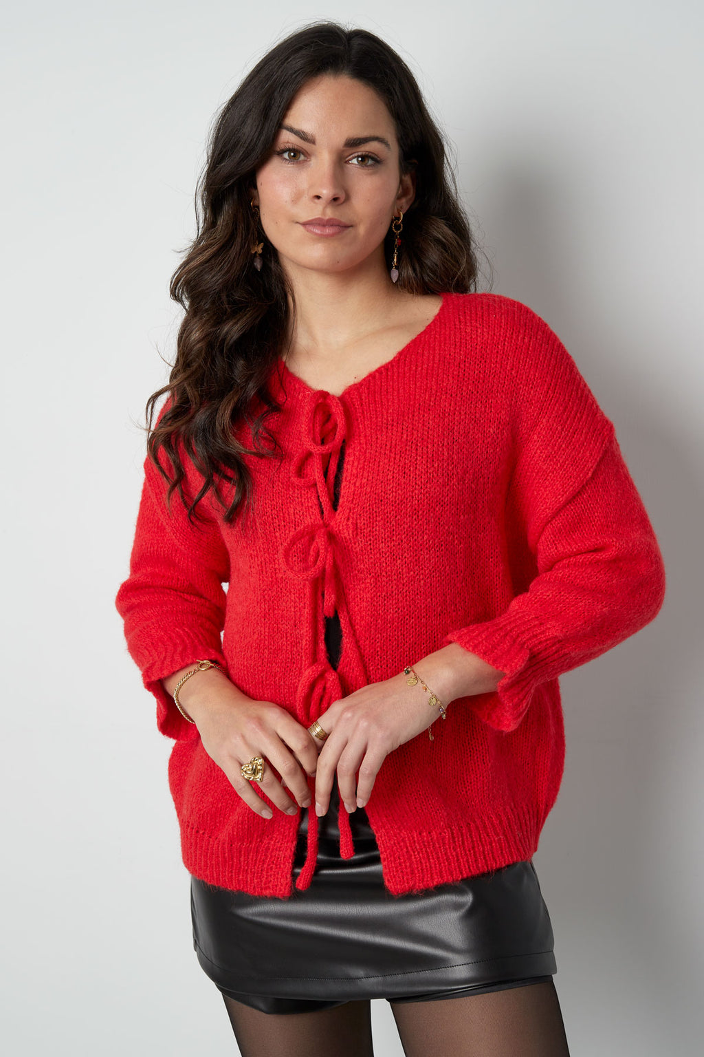 Nylon Vrouwen Korte Mouwen Tops Oversized Met Sluiting