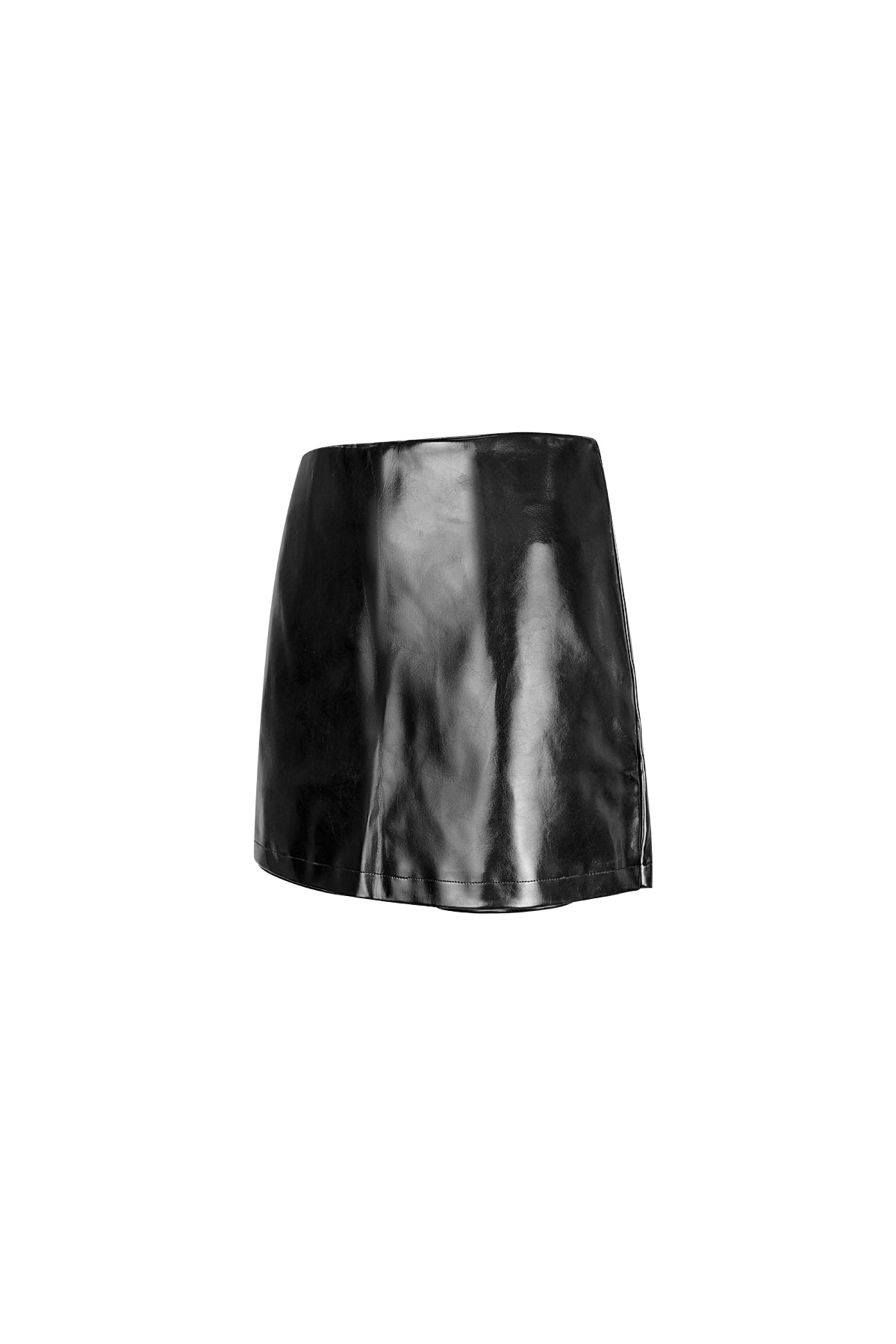 Trendy PU skort