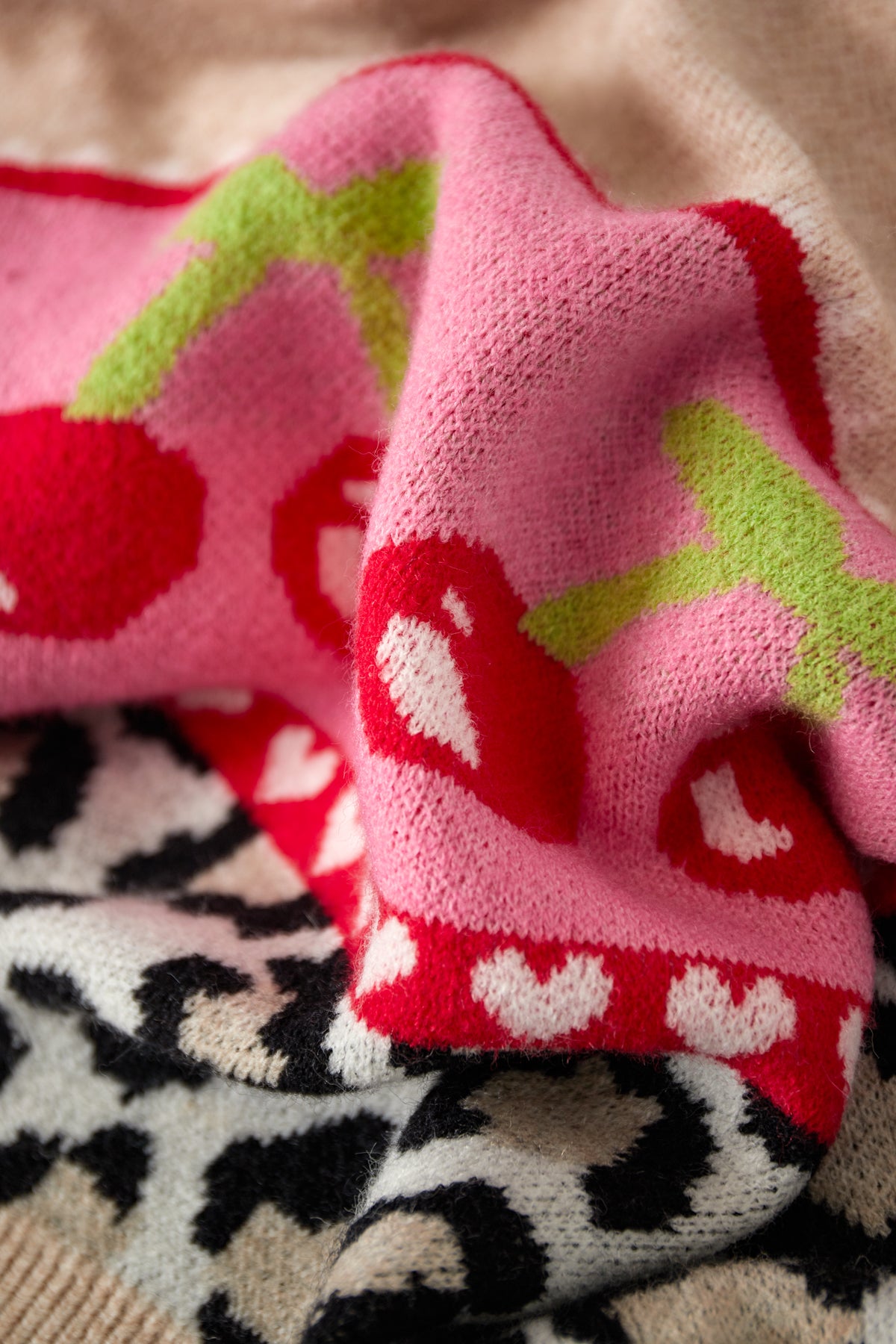 Gebreide Vrouwen Cardigan Herfst/Winter Kleurblok Leuk