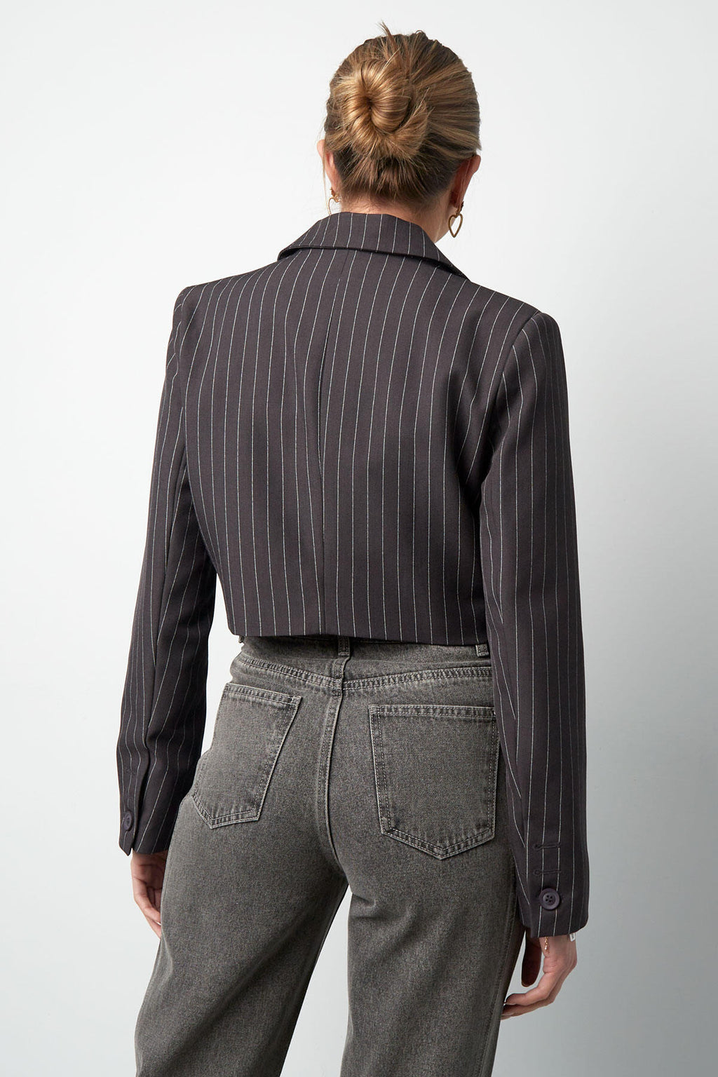 Elegant Ladies' Suit Set for Fall/Winter in Grey and Burgundy