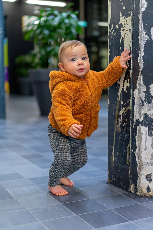 Fleece Jongens Jas met Capuchon | Zacht & Warm