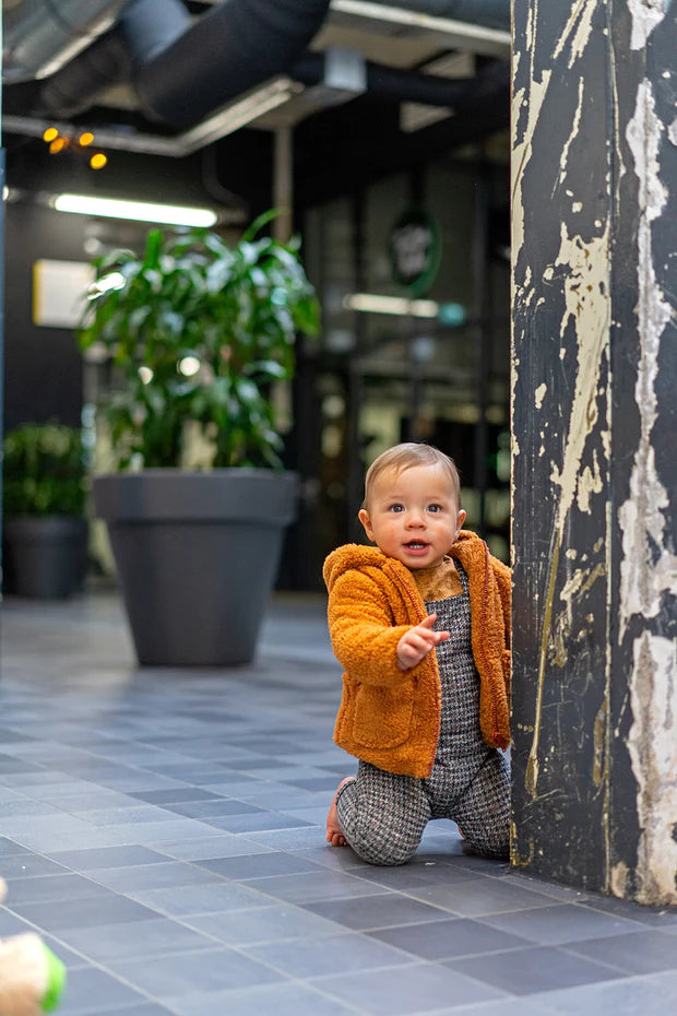 Fleece-Jungenjacke mit Kapuze | Weich & Warm