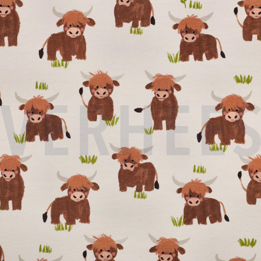 Polo-Sweater für Jungen mit Kuhdruck