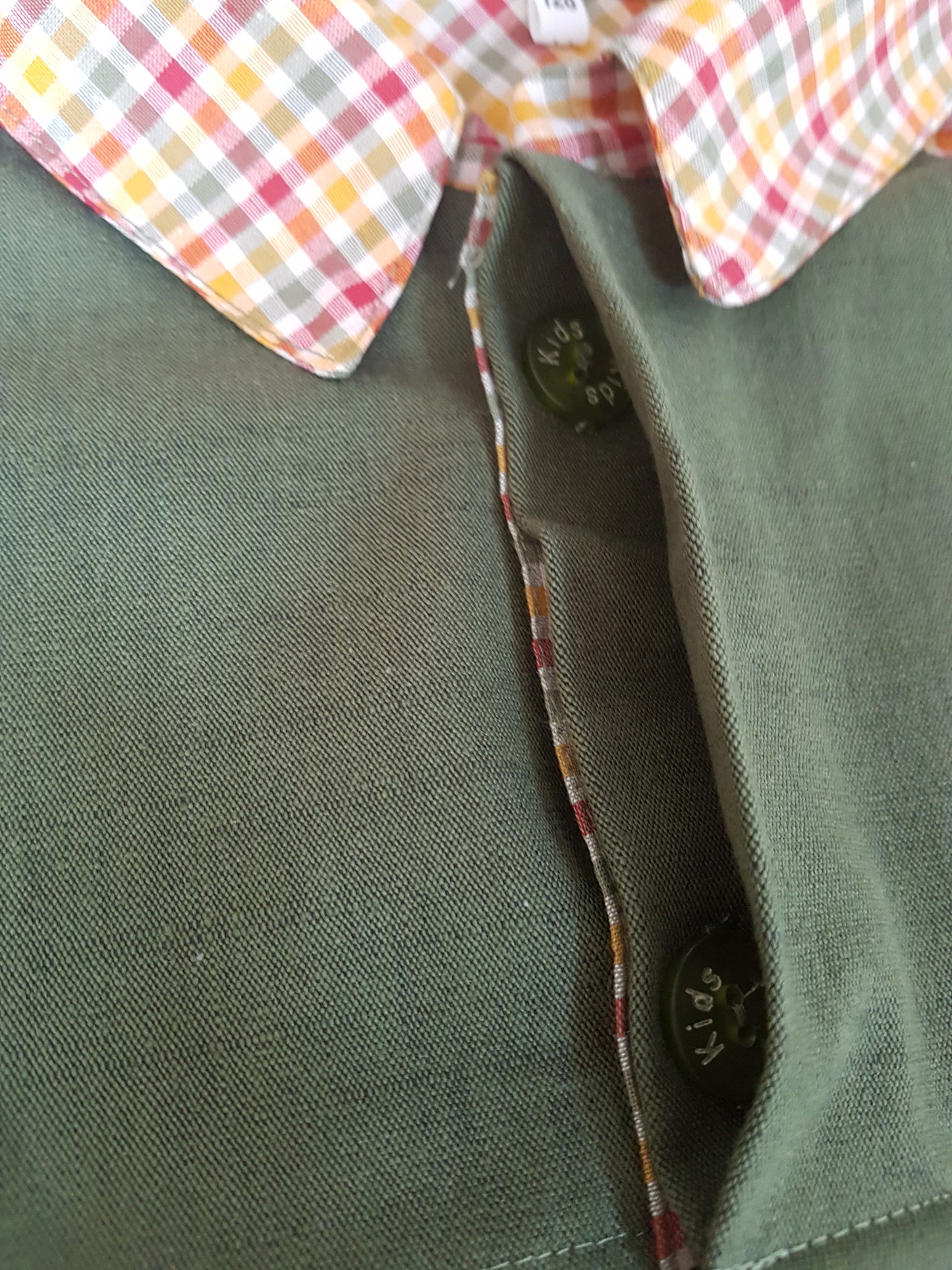 Ruiten jongens blouse