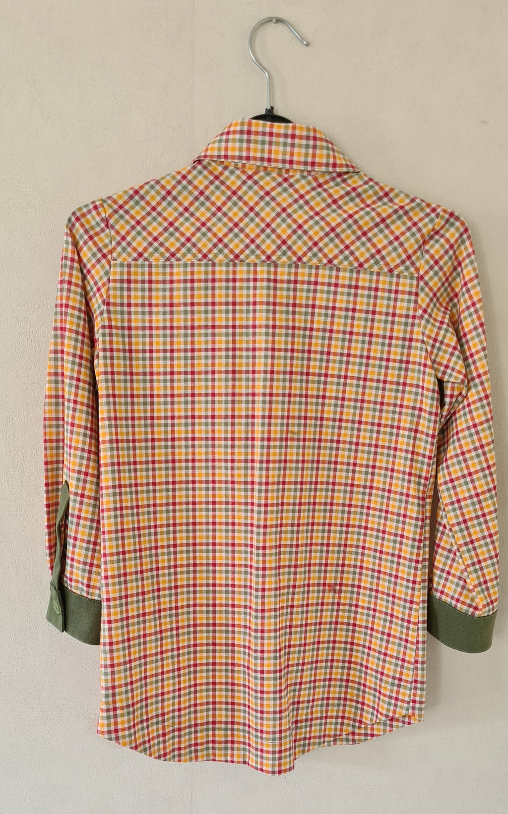 Checked Boys' Blouse - Red/Green/Yellow | Autumn/Winter
