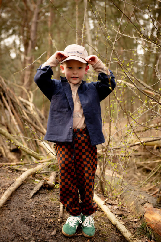 Flanellen overshirt
