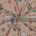 Neon robot shirt