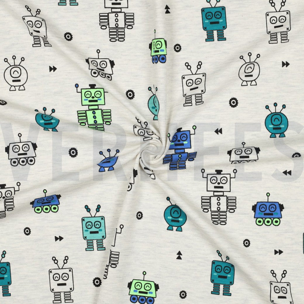 Shirt Neon Roboter