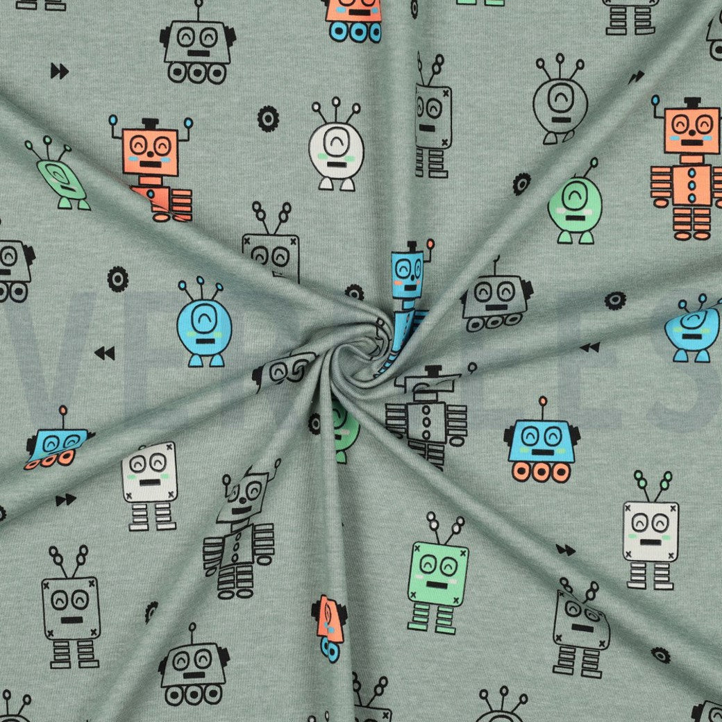 Shirt Neon Roboter