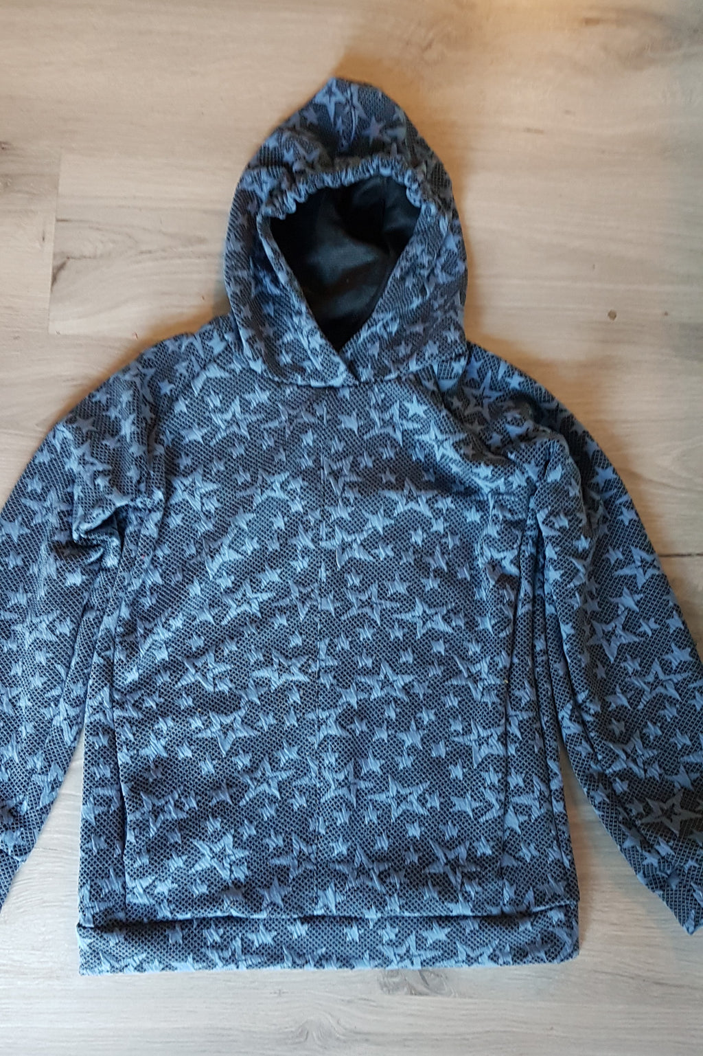 Zachte Jongenshoodie met Sterren | Blauw of Geel