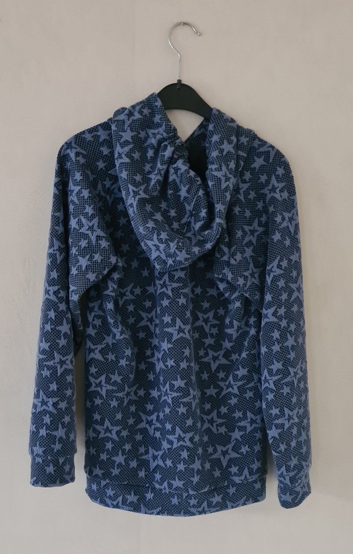 Zachte Jongenshoodie met Sterren | Blauw of Geel