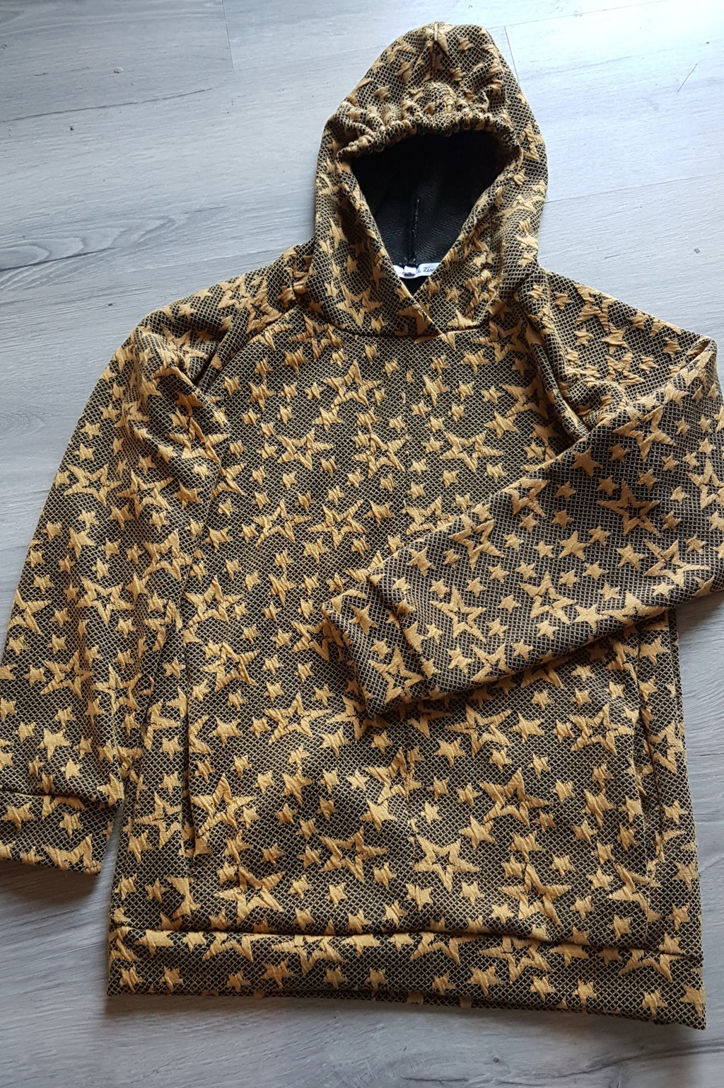 Zachte Jongenshoodie met Sterren | Blauw of Geel