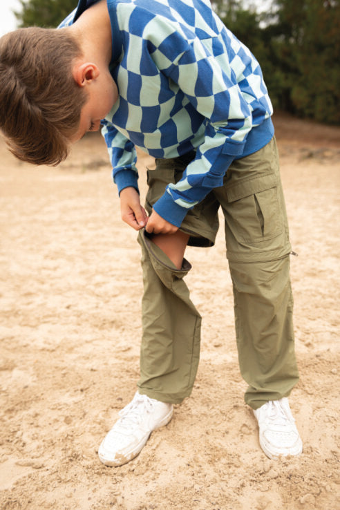 Boys' zip-off trousers Luca