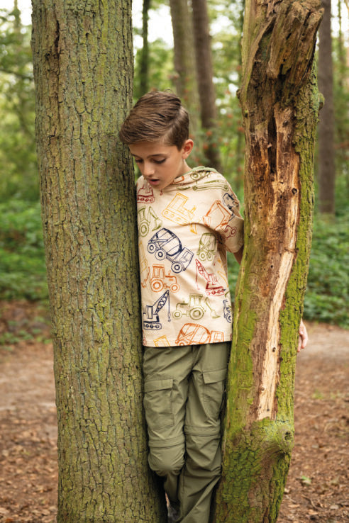 Boys' zip-off trousers Luca