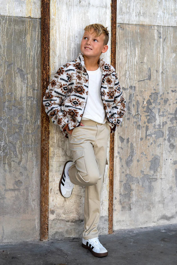 Boys' Cargo Trousers | Stretch Twill | Autumn/Winter