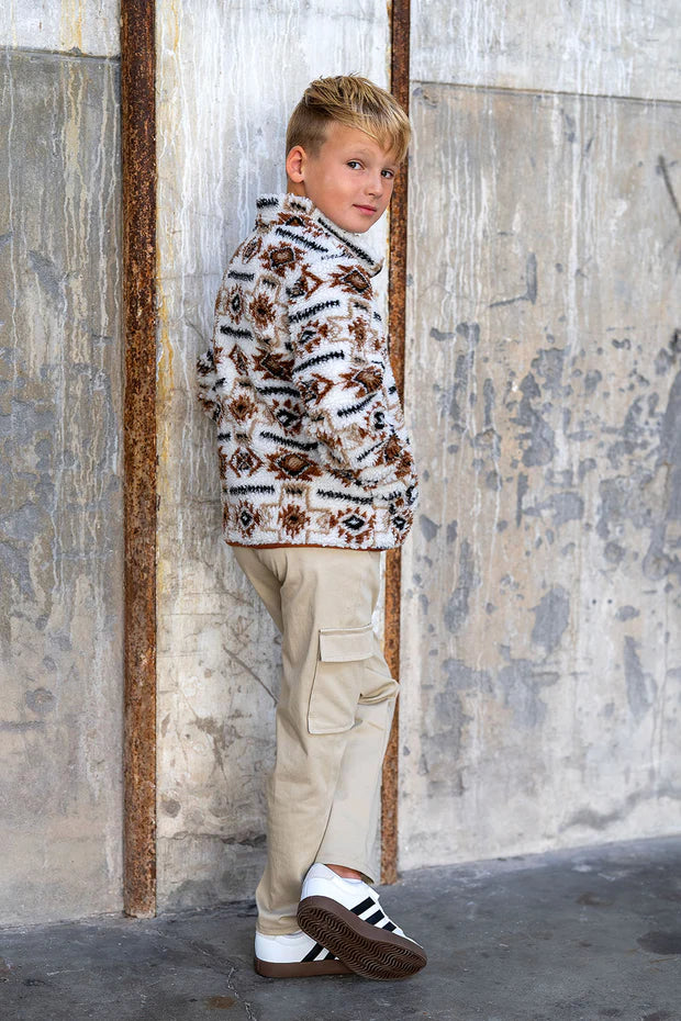 Boys' Cargo Trousers | Stretch Twill | Autumn/Winter