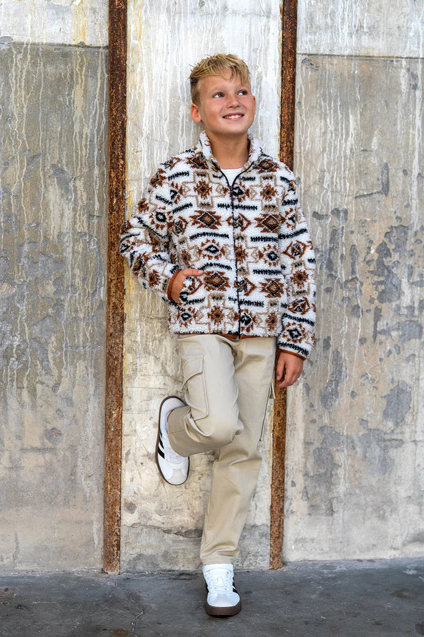 Boys' Cargo Trousers | Stretch Twill | Autumn/Winter