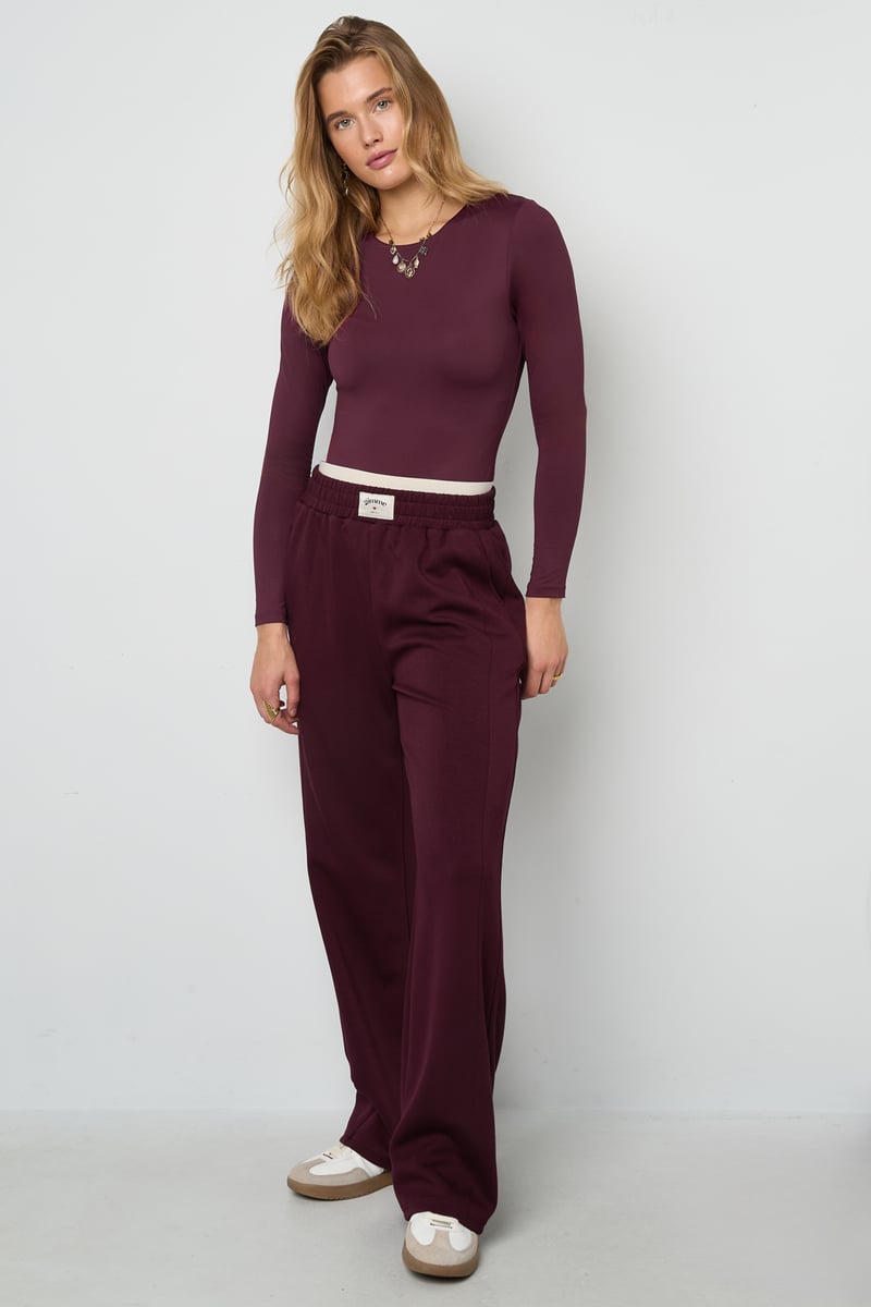 Nylon Shapewear Bodysuit Effen kleur Basic All Fit Kleding