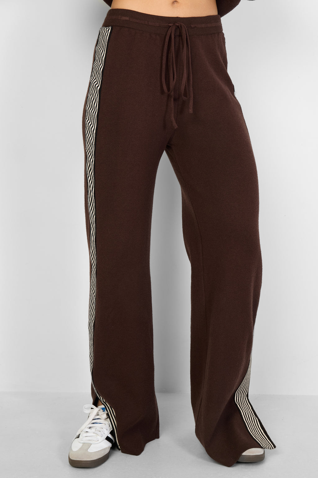 Rechte broek Kleurenclash Sportieve herfst/winterkleding