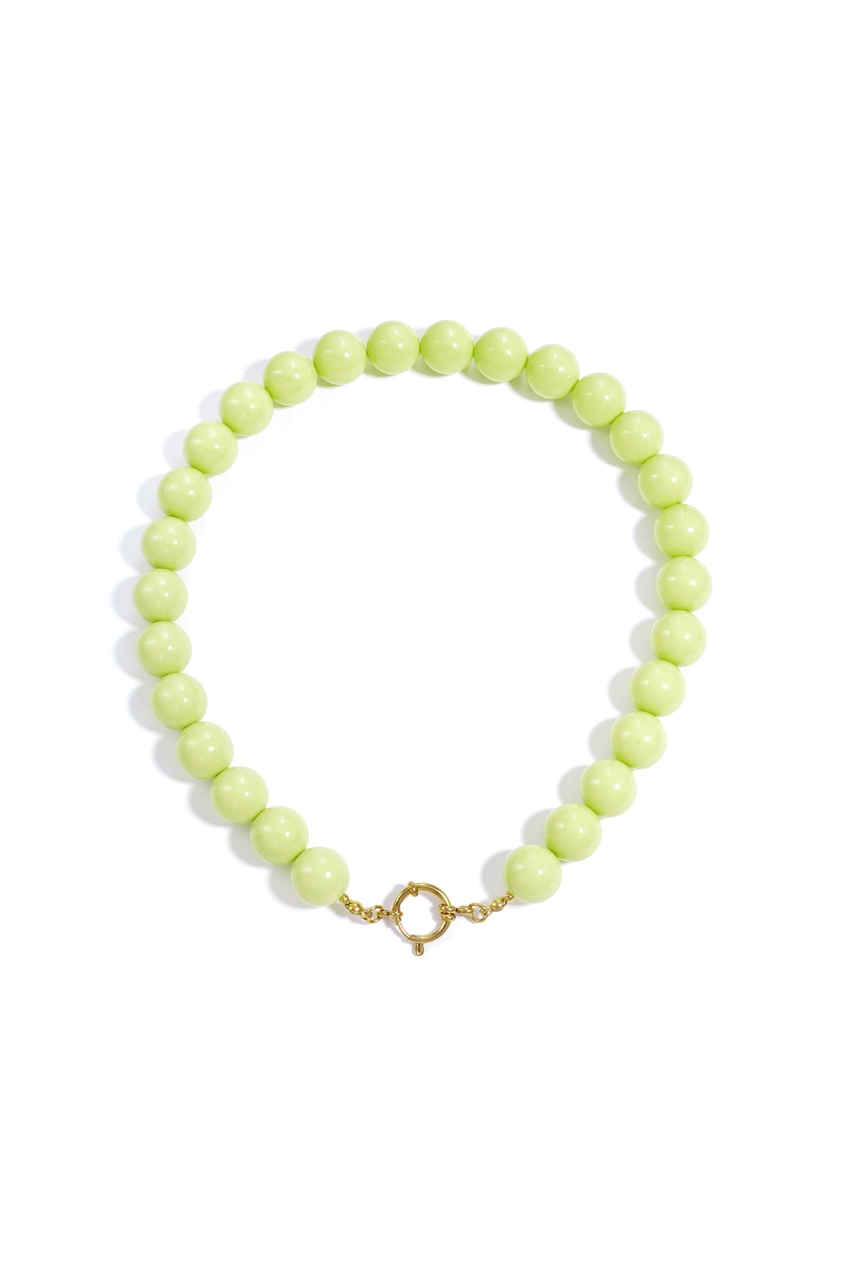 Hars kralen kettingen kralen casual dagelijks eenvoudig serie dames sieraden-15mm
