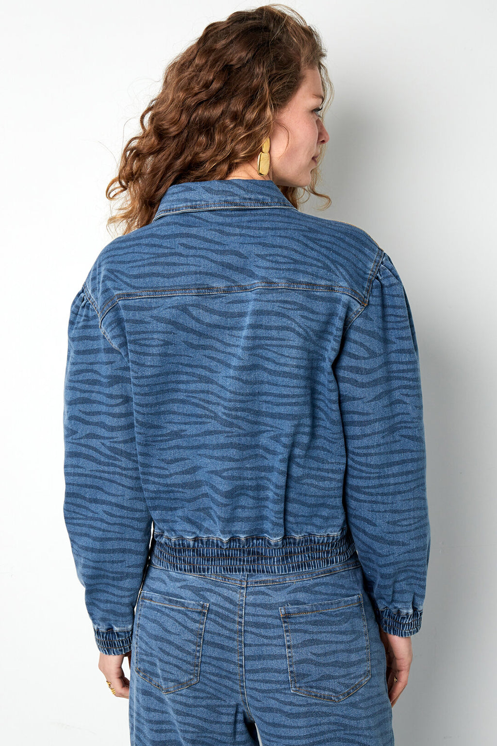 Women's Denim Jacket | Loose Fit | Blue | S M L