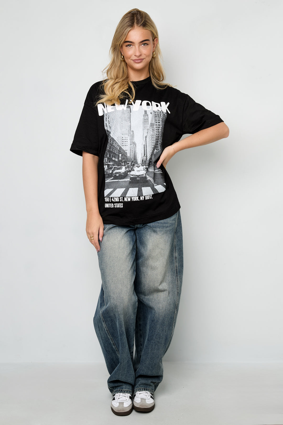 Cotton Knitted Vrouwen T-shirt Casual Letters