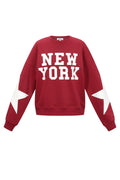 Gebreide Katoen Vrouwen Lange Mouw Top Casual Letters