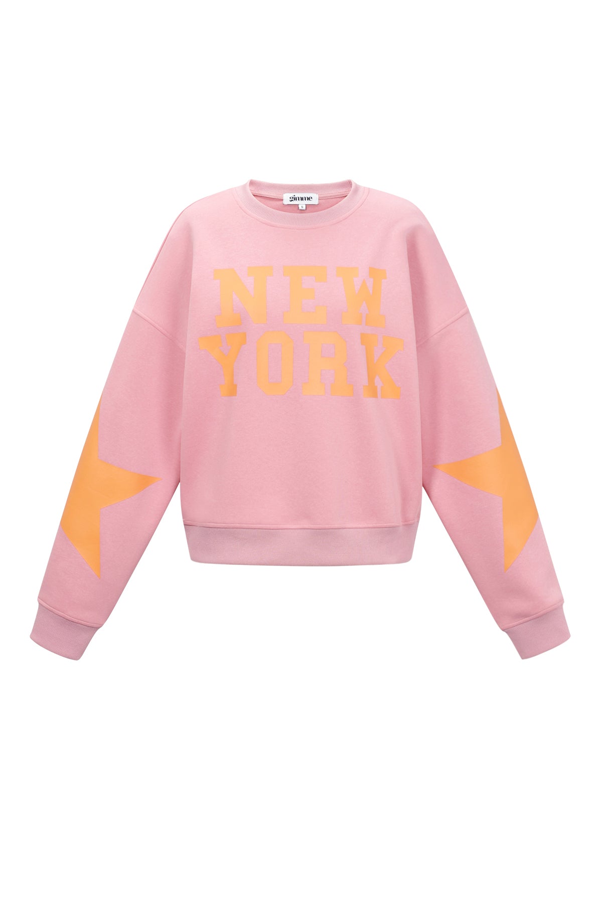 Gebreide Katoen Vrouwen Lange Mouw Top Casual Letters