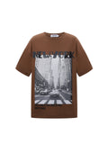 Cotton Knitted Vrouwen T-shirt Casual Letters