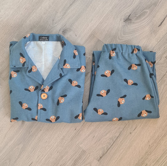 Pyjama mit Hundemotiv – Kinder