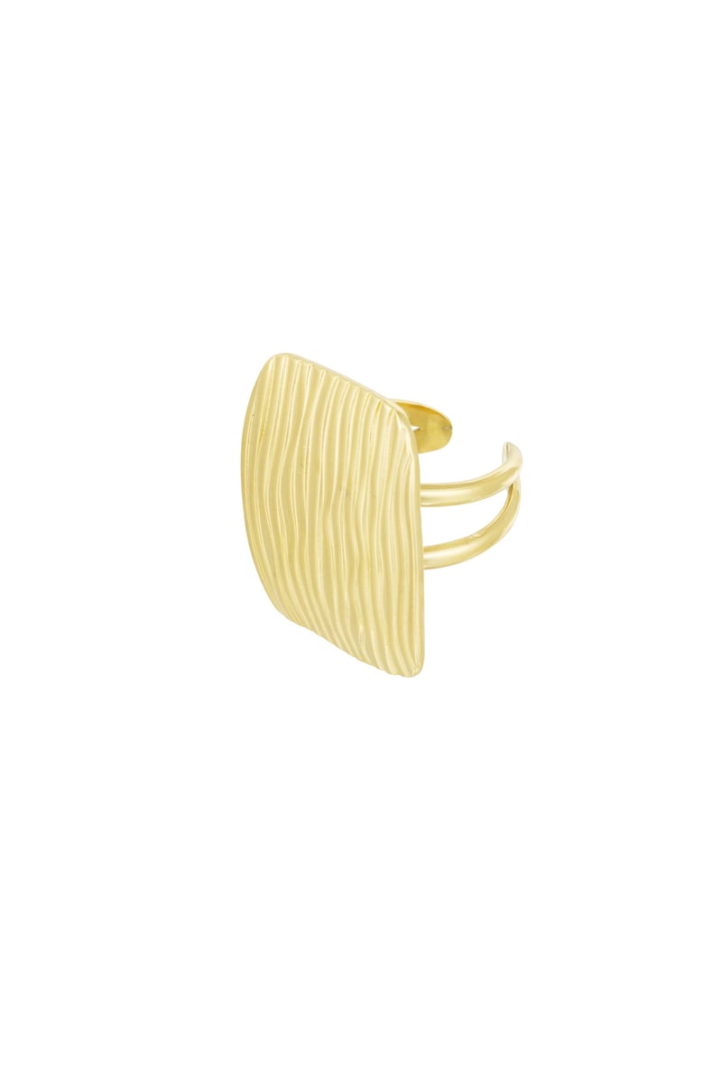 gestructureerd vierkante ring