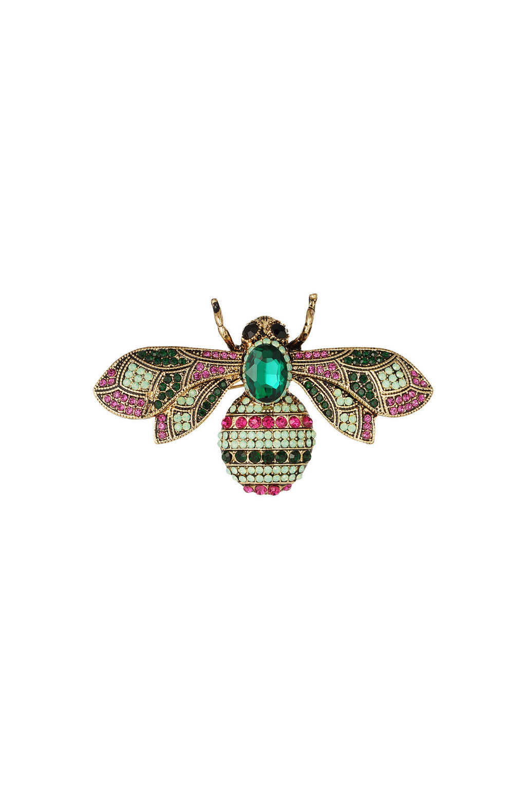 Stylish Multicolour Alloy Brooch for Versatile Elegance