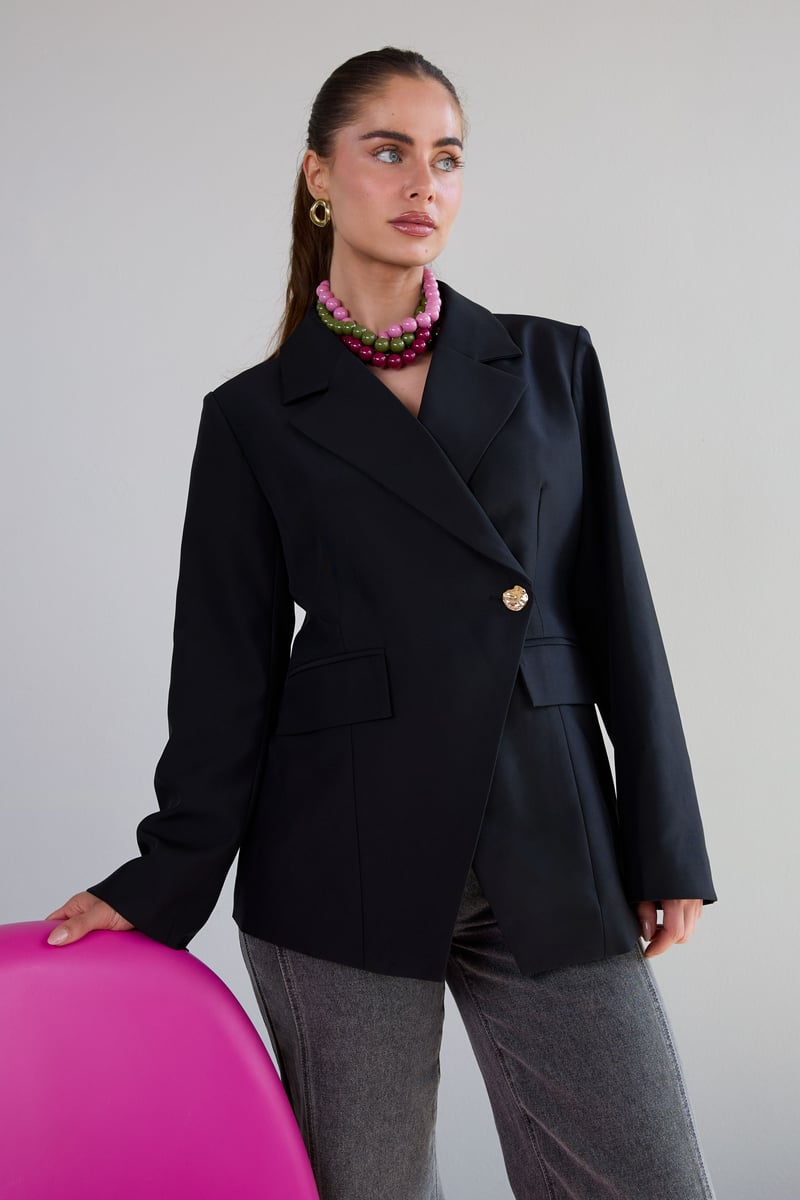 Gekruisde blazer