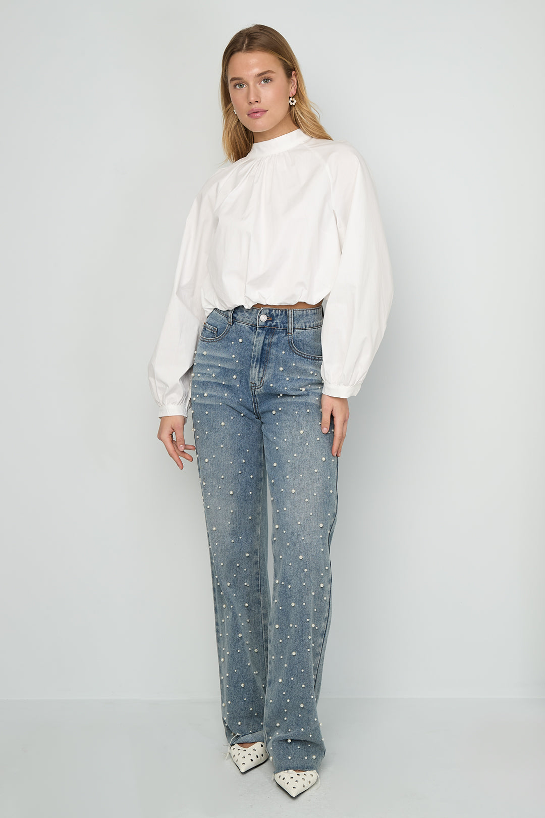 Strikbovenkant met open rug