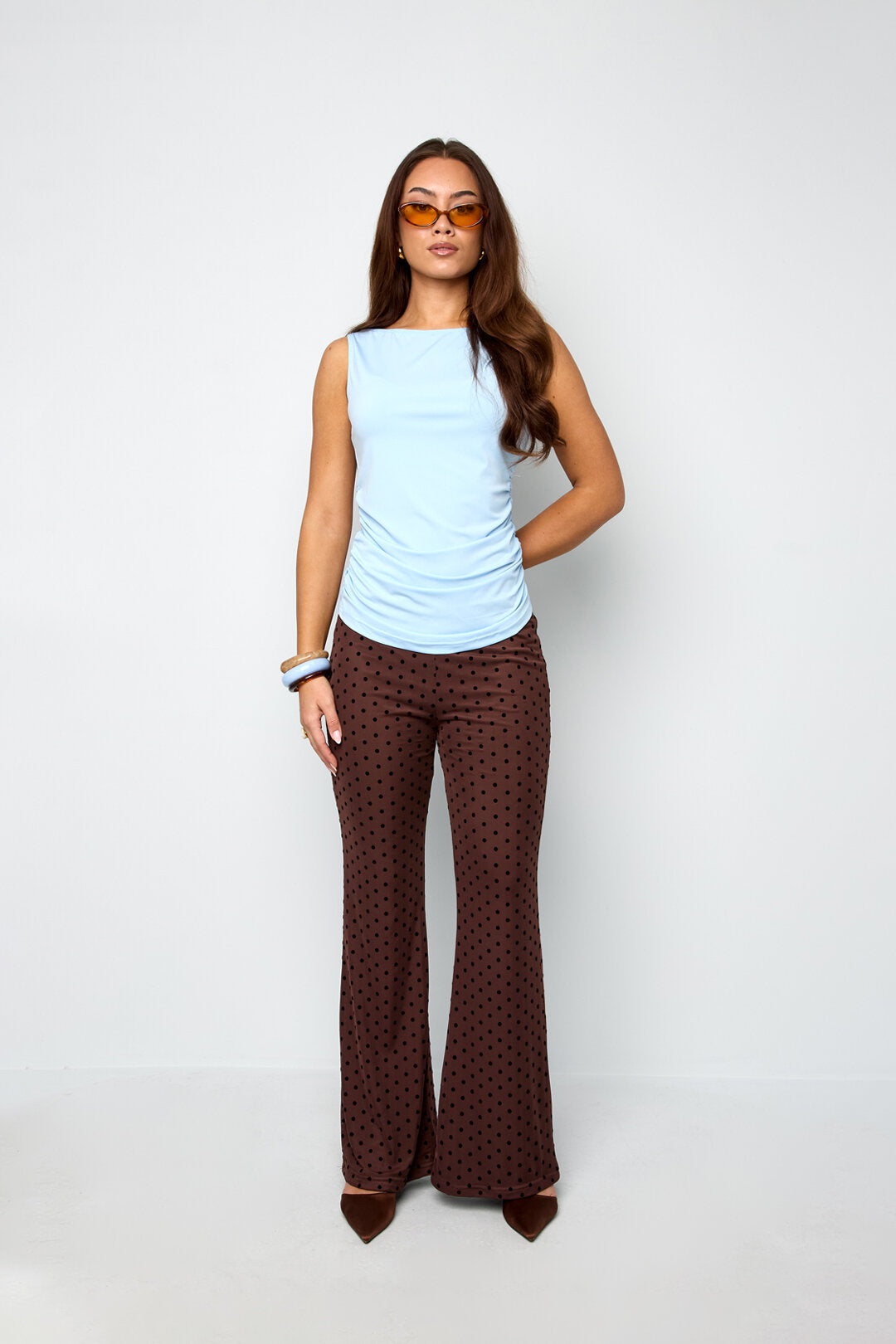 Broek met stippen