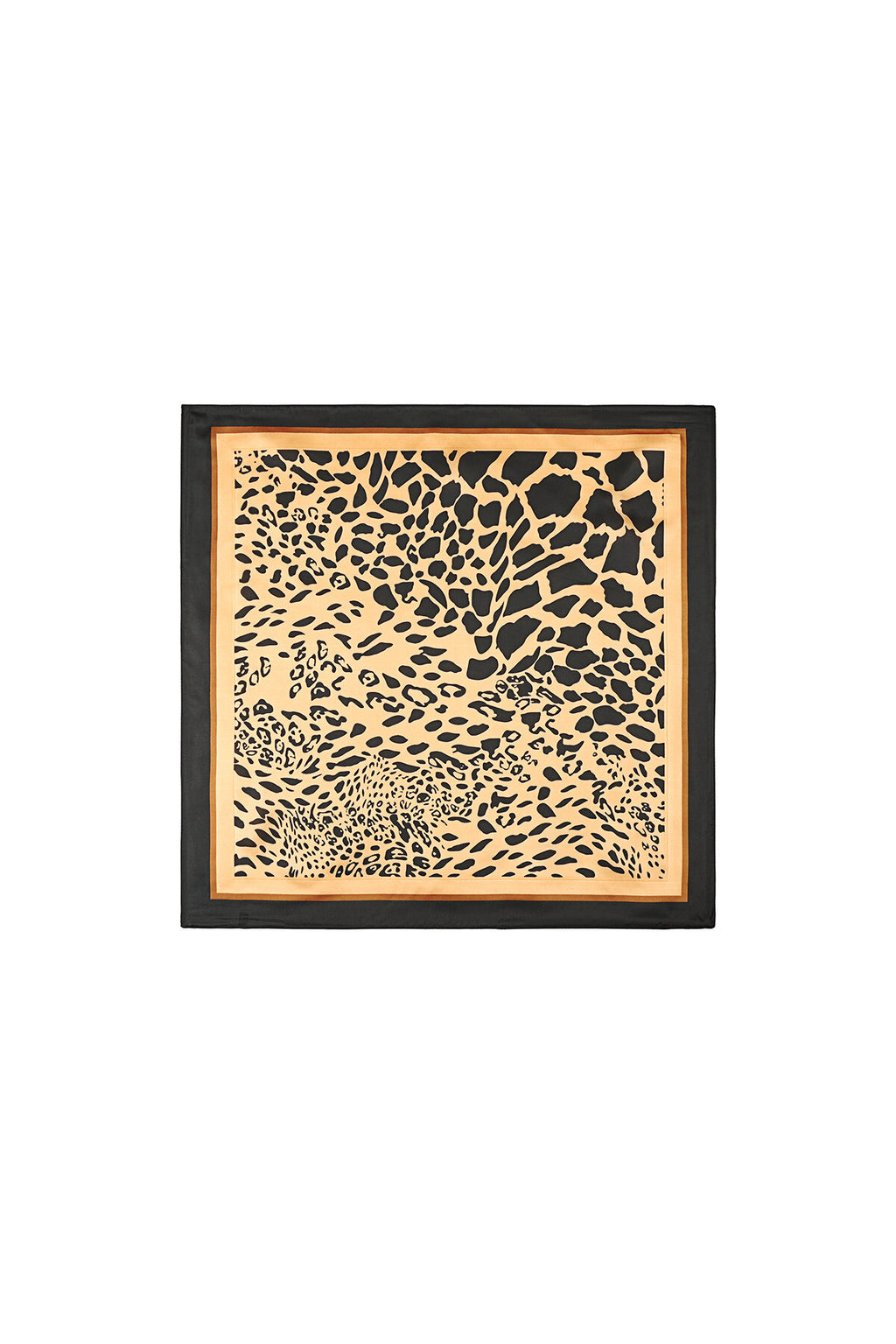 Zomersjaals met dierenprint, casual, polyester, dagelijkse accessoires