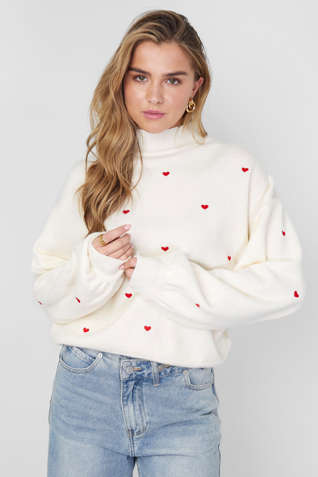 Gebreide truien Hart Casual All Fit Kleding