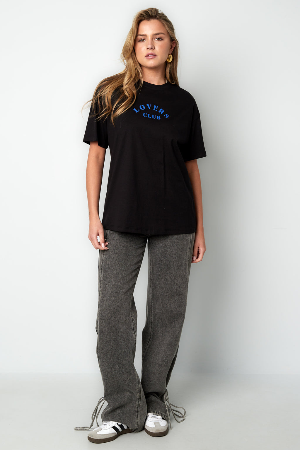 Cotton Vrouwen T-shirt Casual Letters