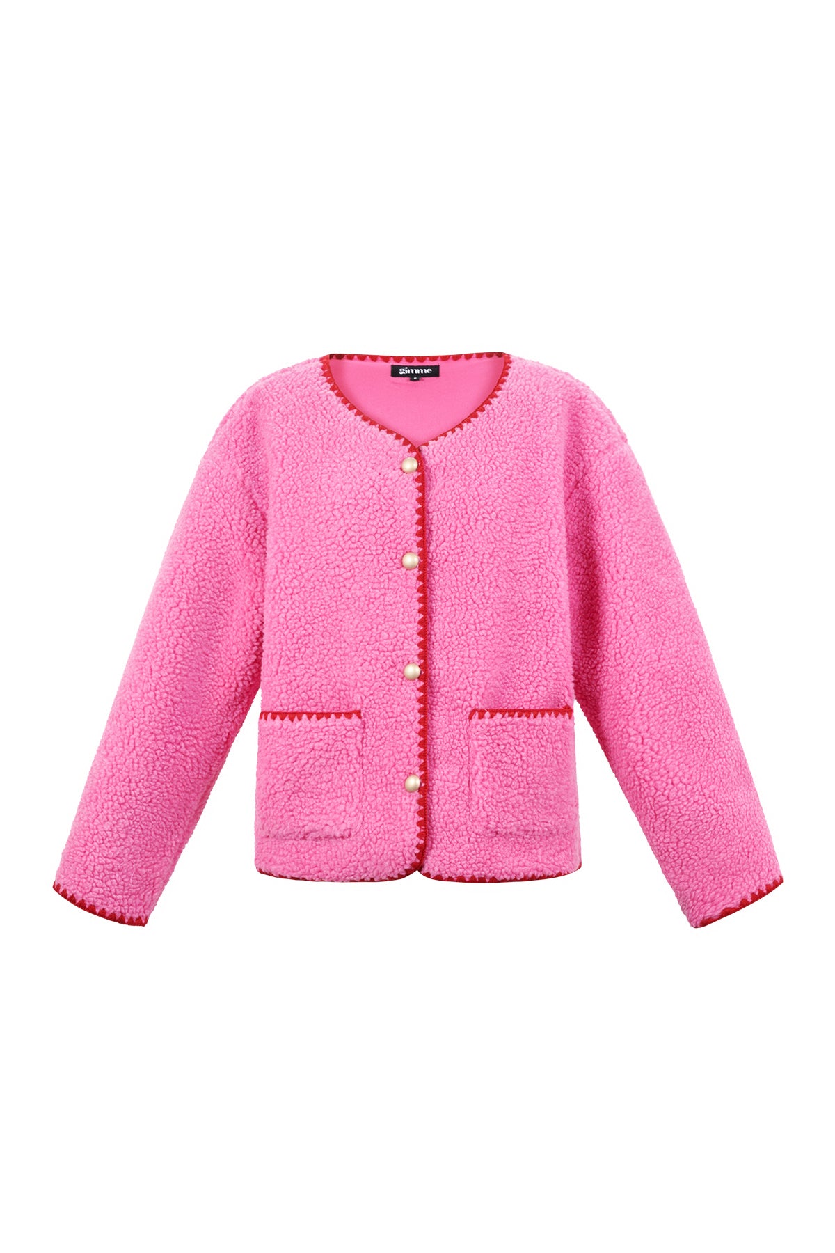 Woven Polyester Fiber Vrouwen Jas Casual Herfst/Winter Color Clash