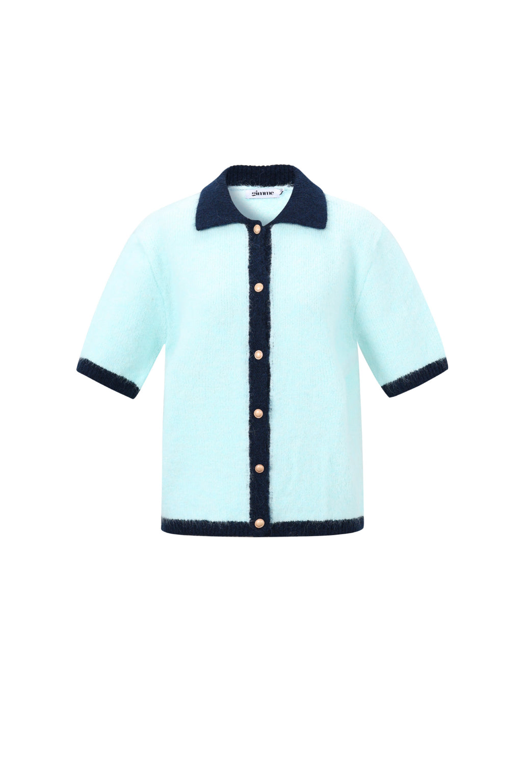 Gebreide Polyestervezel Vrouwen Trui Casual Kleurcontrast