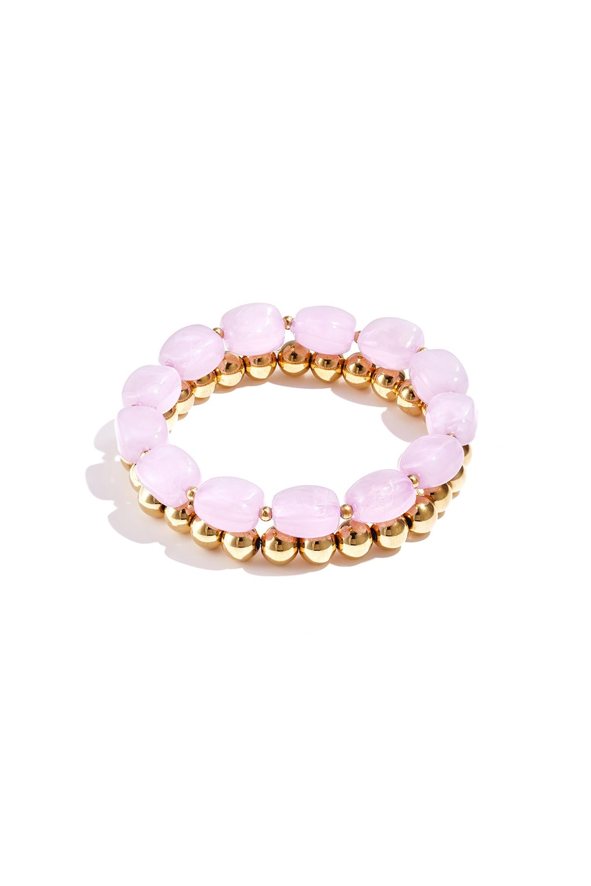 Armbanden met kralen van roestvrij staal, kralen, casual, dagelijks, eenvoudig, serie, damessieraden